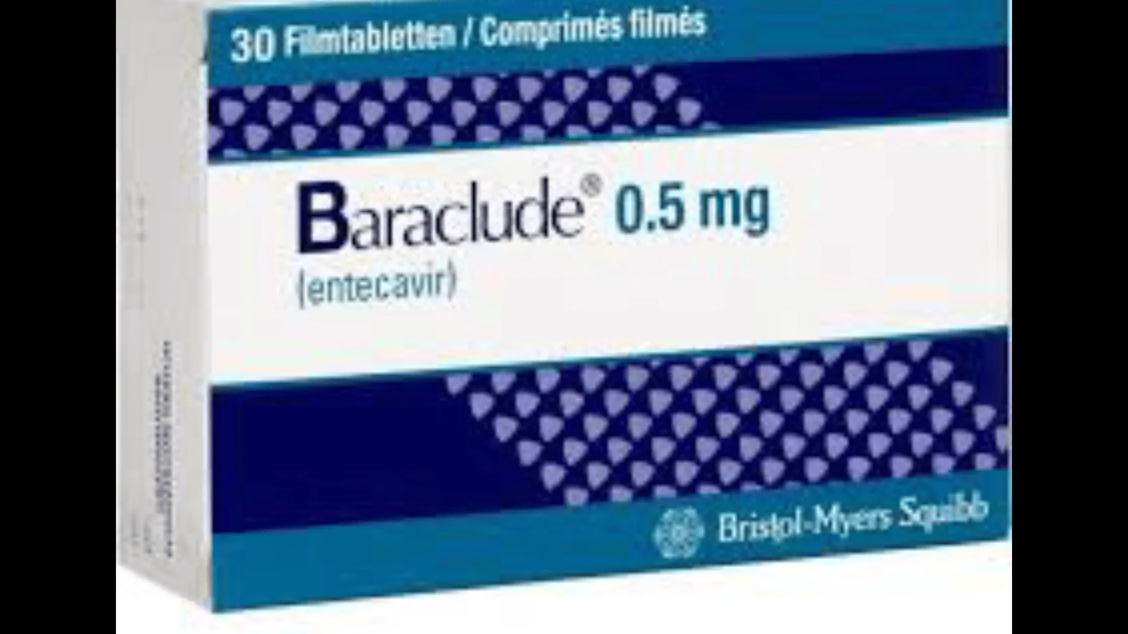 Thuốc Điều Trị Viêm Gan B Mạn Tính Baraclude 0.5mg