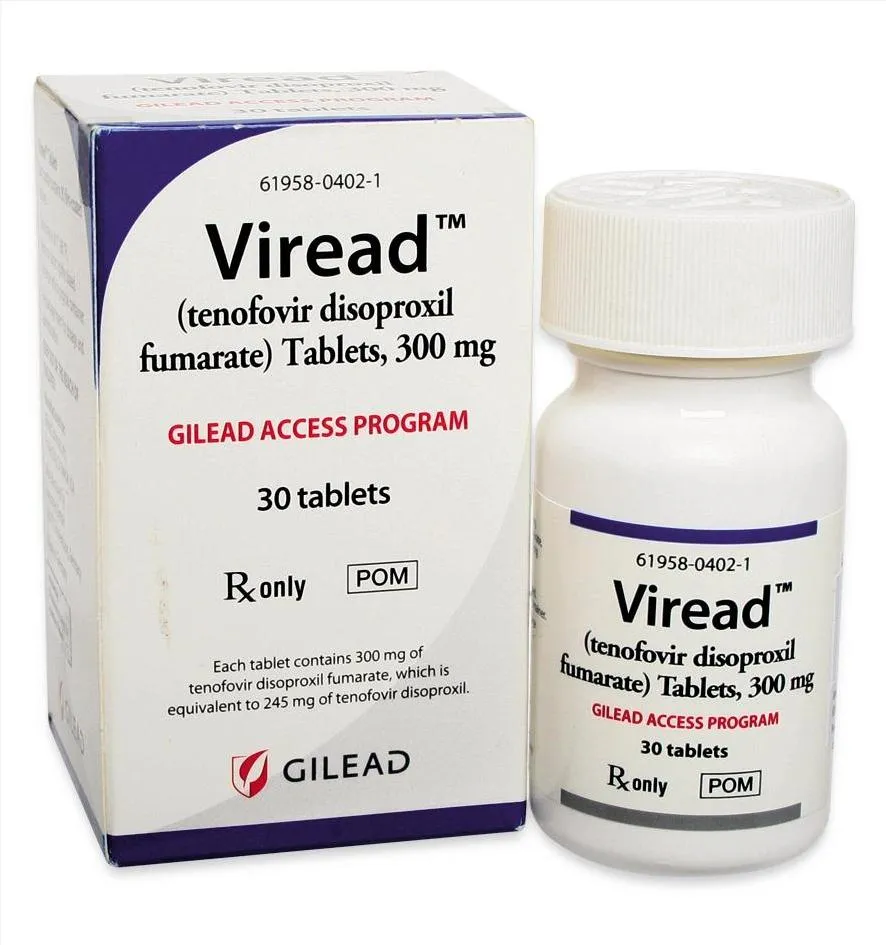 Thuốc điều trị viêm gan B Viread 245mg