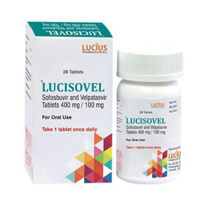 Thuốc điều trị viêm gan C hiệu quả Lucisovel 400mg/100mg