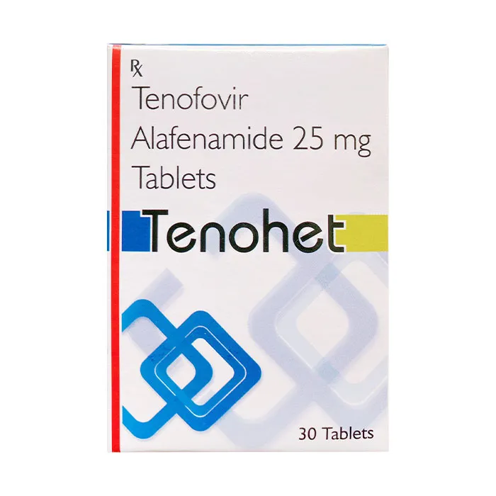 Thuốc điều trị viêm gan siêu vi B Tenohet 25mg