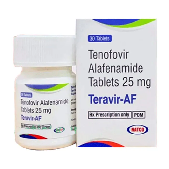 Thuốc điều trị viêm gan siêu vi B Teravir- AF 25mg