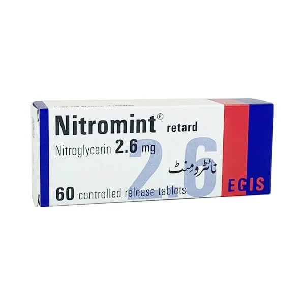 Thuốc điều trị bệnh động mạch vành Nitromint 2.6mg