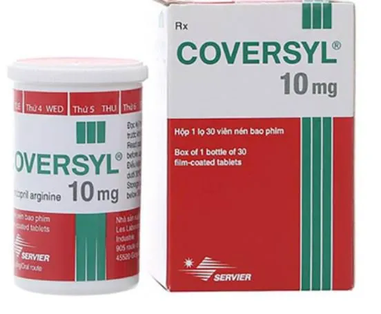 Thuốc Điều Trị Bệnh Tim Mạch Coversyl 10mg