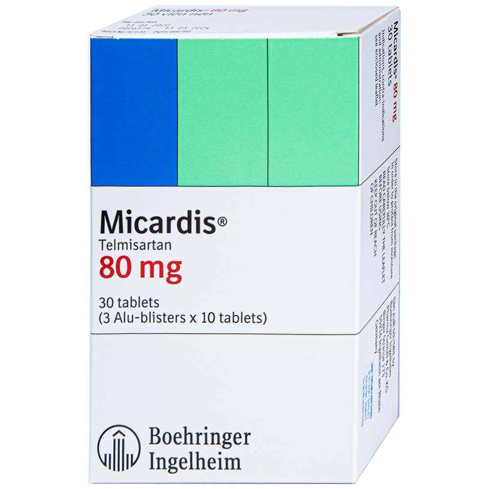 Thuốc Điều Trị Cao Huyết Áp Micardis 80mg