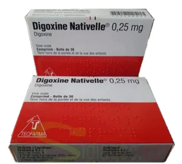 Thuốc điều trị suy tim Digoxine Nativelle 0.25mg