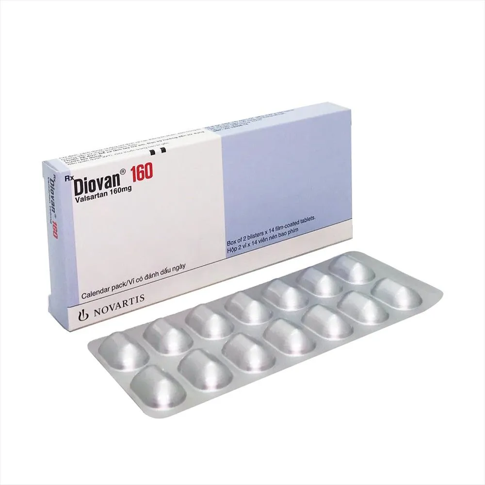 Thuốc Điều Trị Tăng Huyết Áp Diovan 160mg