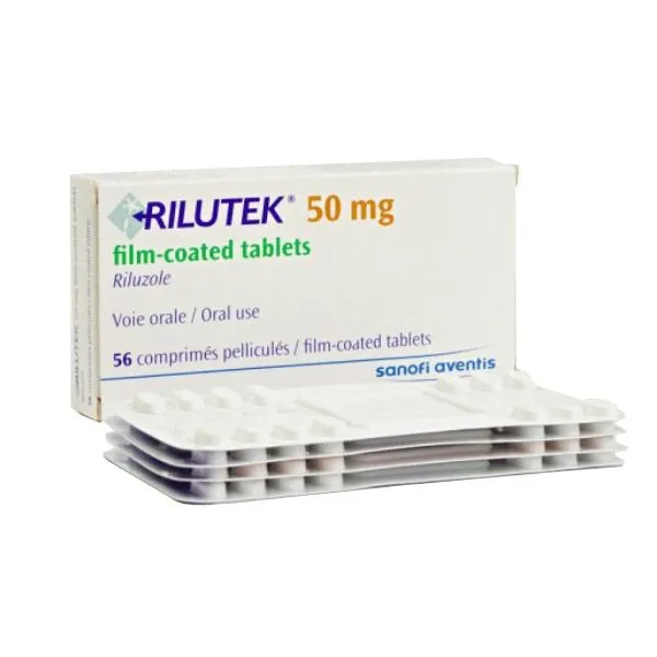 Thuốc điều trị bệnh teo cơ xơ cứng Rilutek 50mg