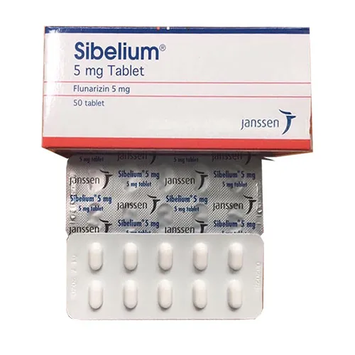 Thuốc điều trị chứng chóng mặt tiền đình Sibelium 5mg