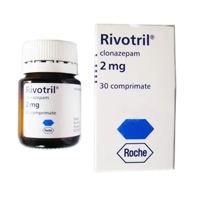 Thuốc điều trị co giật và hoảng sợ Rivotril 2mg