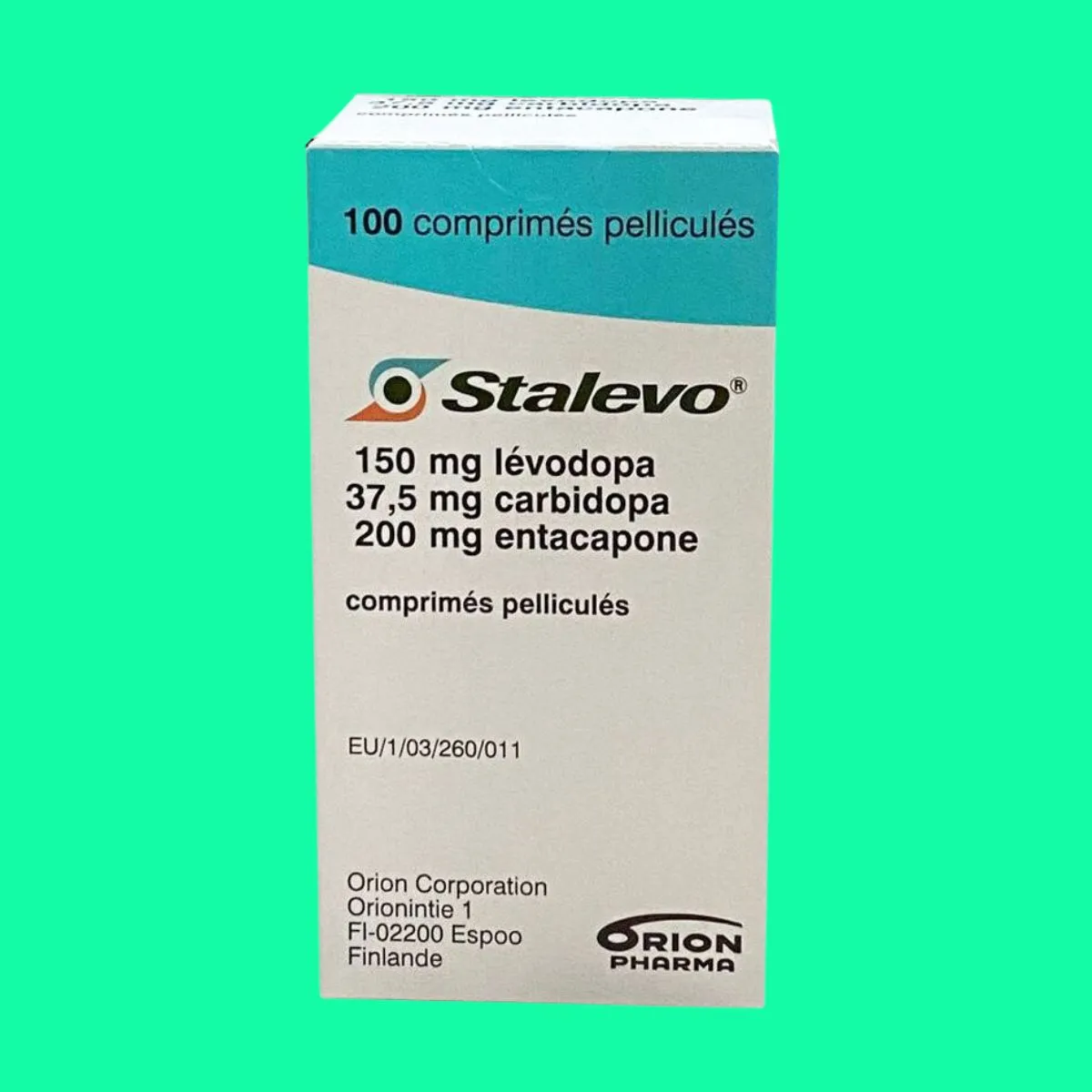 Thuốc điều trị Parkinson Stalevo 150/37,5/200mg