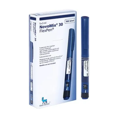 Bút tiêm NovoMix 30 FlexPen 100IU/ml trị đái tháo đường