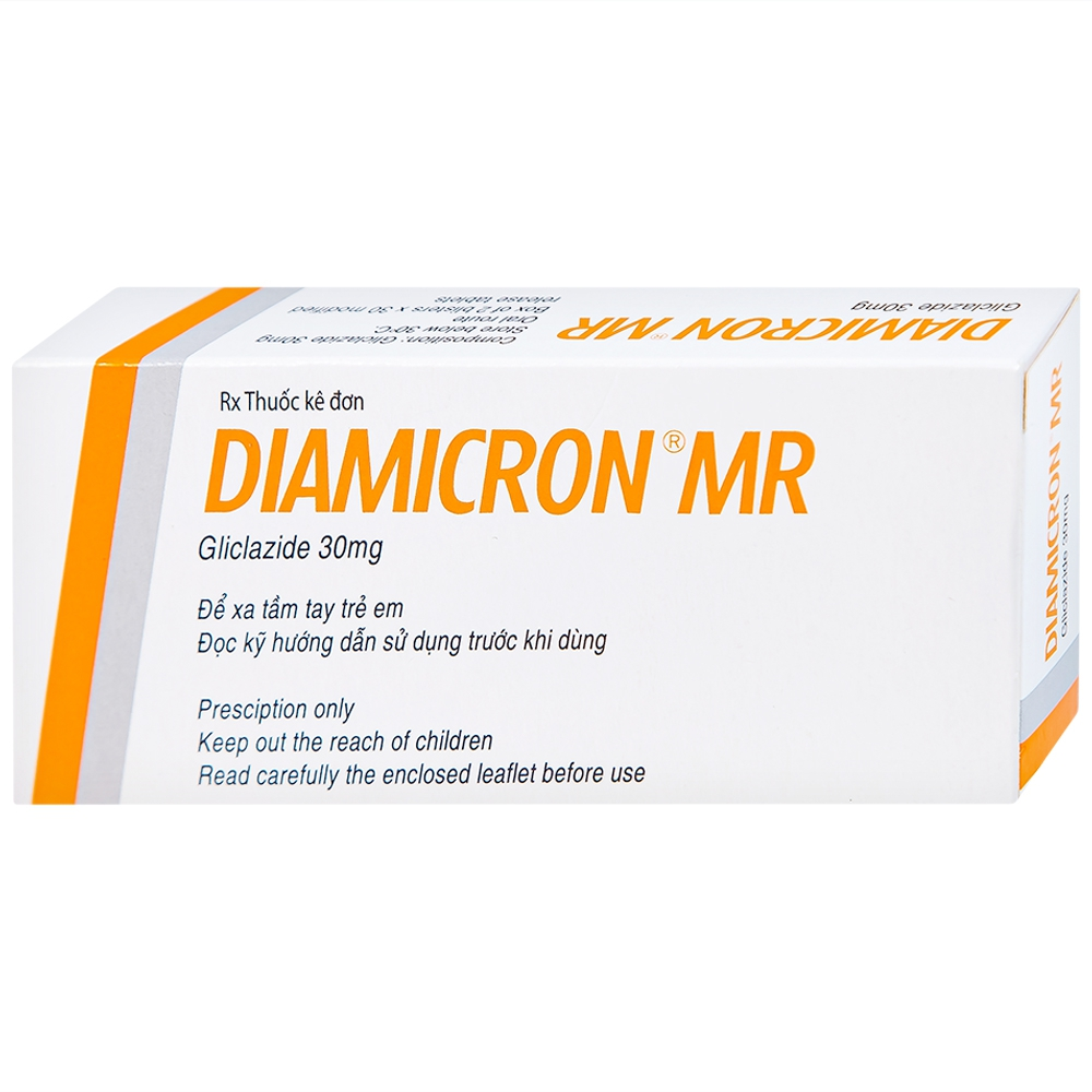 Thuốc Trị Đái Tháo Đường Tuyp II Diamicron 30mg