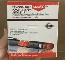 Thuốc điều trị tiểu đường Humalog Mix50 KwikPen100U/ml