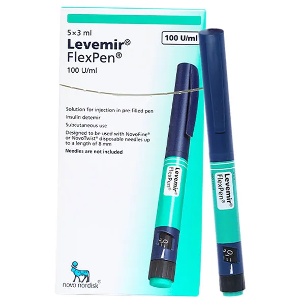 Thuốc điều trị tiểu đường Levemir FlexPen 100U/ml