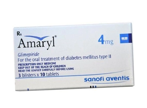 Thuốc tiểu đường Amaryl 4mg 