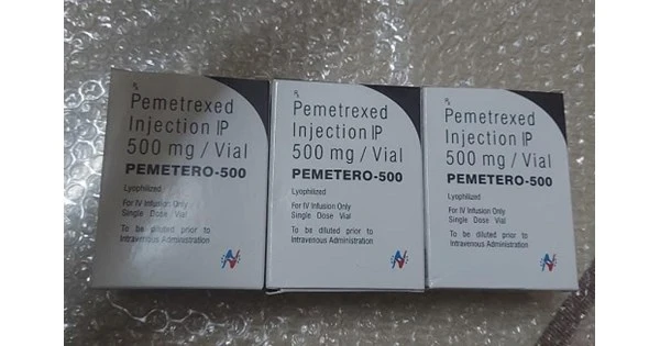 Thuốc Điều Trị Ung Thư Phổi Pemetero 500mg