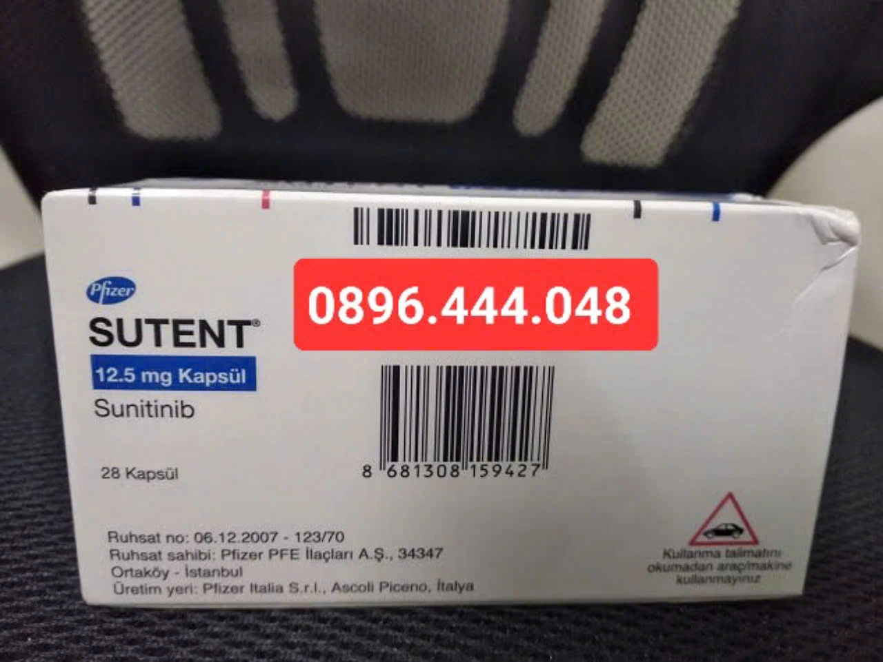 Thuốc điều trị ung thư Sutent 12.5mg 