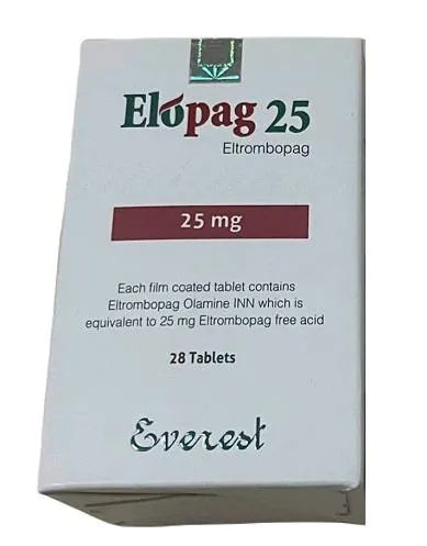 Thuốc Elopag 25mg điều trị xuất huyết giảm tiểu cầu 