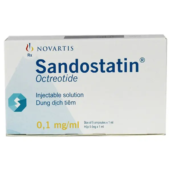 Thuốc SANDOSTATIN 0,1 MG 5 ống