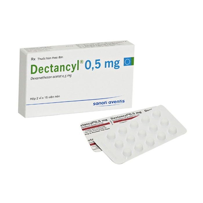 Thuốc kháng viêm Dectancyl 0.5mg