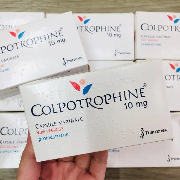 Thuốc Điều Trị Khô Âm Đạo, Teo Âm Đạo Colpotrophine 10mg