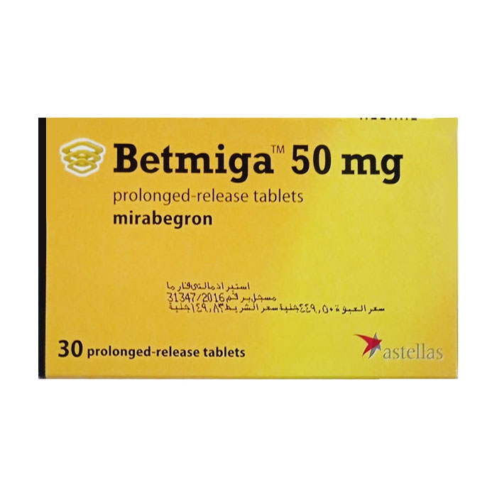 Thuốc Điều Trị Tiểu Không Tự Chủ Betmiga 50mg