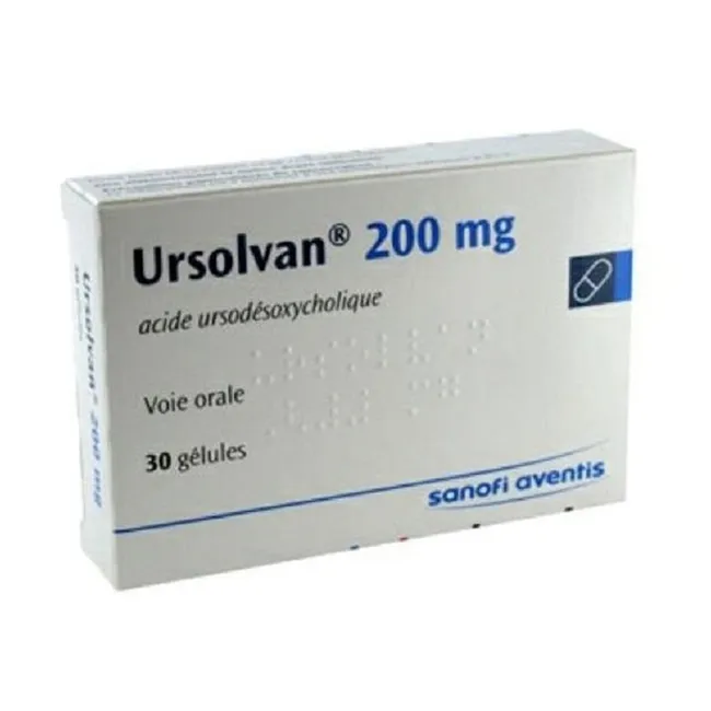 Thuốc điều trị sỏi mật Ursolvan 200mg  